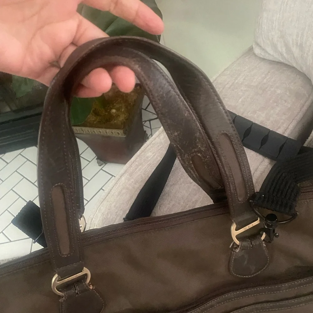 tumi academy travel briefcase bag